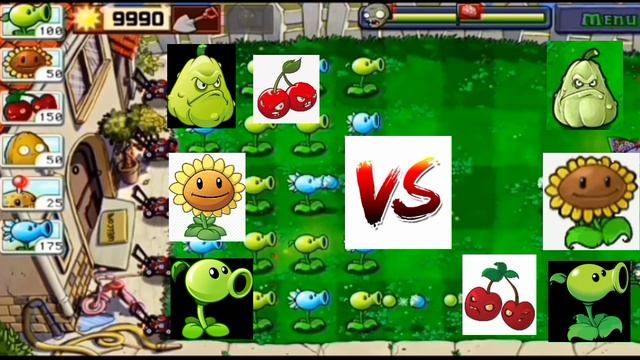 PvZ VS PvZ 2