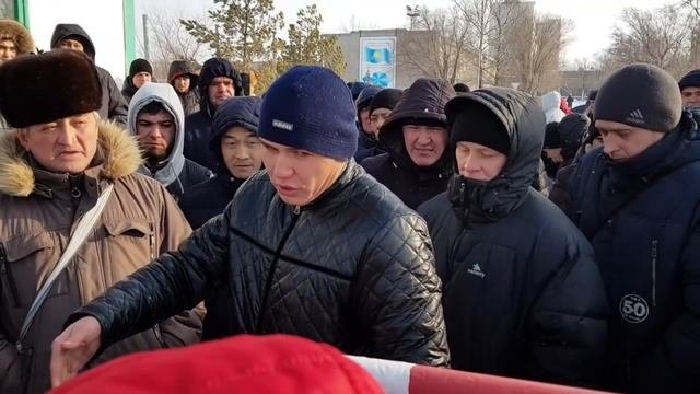 Забастовка шахтеров Арселор Митталл.