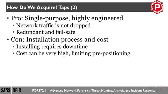 2.5 Network Evidence Acquisition