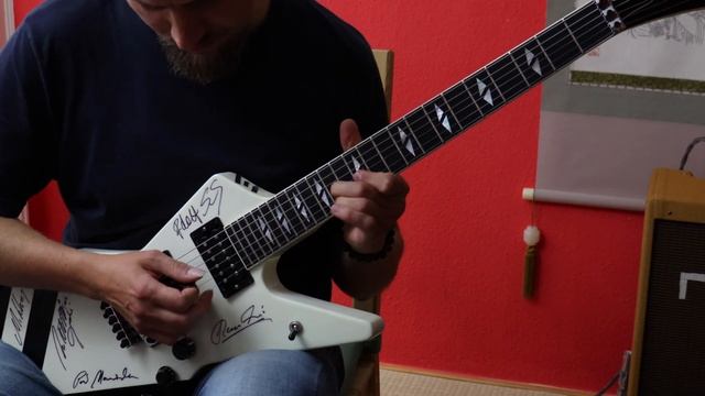 Matthias Jabs' (Scorpions) Gibson EX90 | Kojo No Tsuki Solo