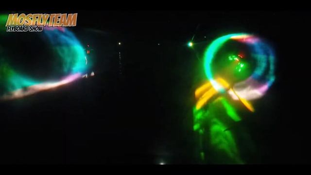 Flyboard Laser Night Show