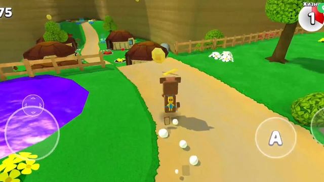 Прошла Черепахо-град в игре Super Bear Adventure. Было не легко