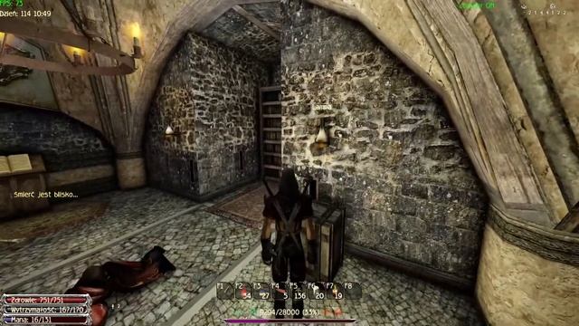 [6] Gothic 2: New Balance, Returning: screwing around in monastery