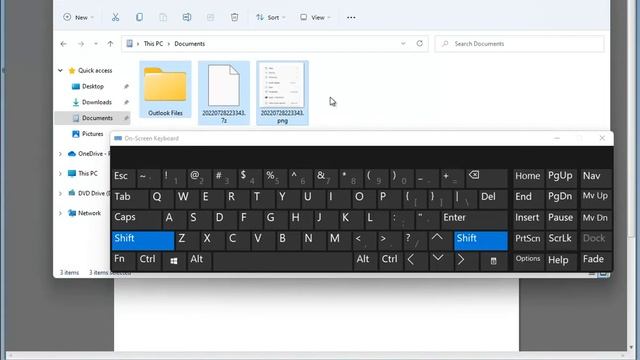 Select All the Files in a Folder in Windows 11's File Explorer