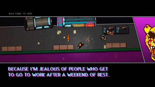Hotline Miami 2: Wrong Number Garfield Custom Campaign
