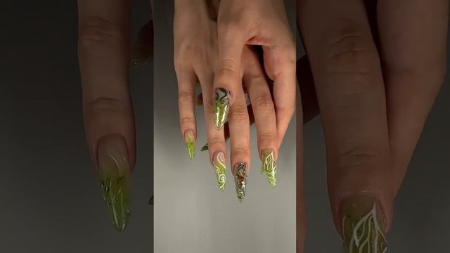 Неделя выдалась горячей  #nails #маникюр #ногти