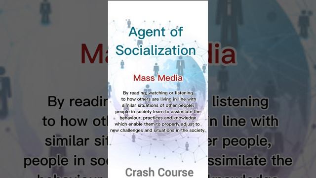 Mass media as an Agent of socialization