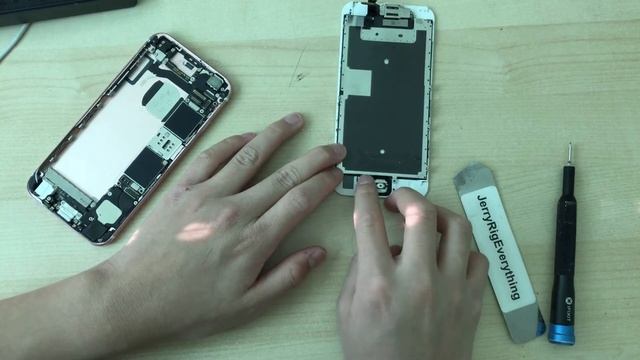 How to replace the home button in an iPhone 6s