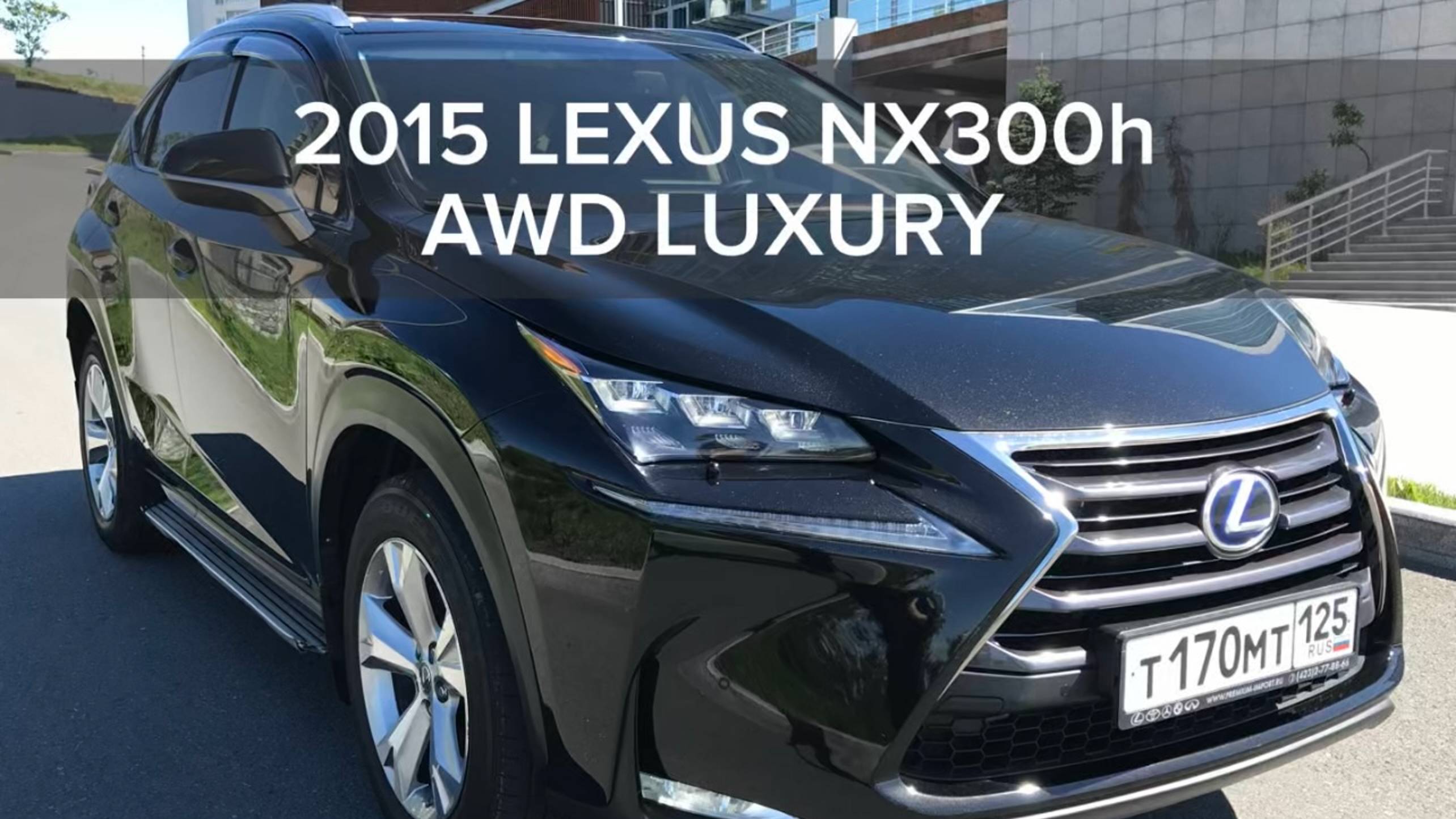 2015 LEXUS NX300h AWD HYBRID LUXURY