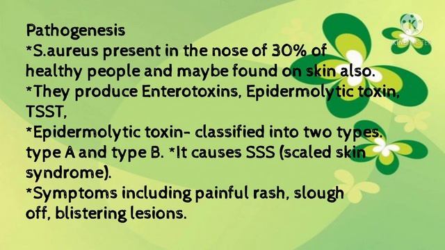 Staphylococcus Aureus/ A Dangerous Bacteria S.aureus/ Causitive Agent Of SSS, TSST.