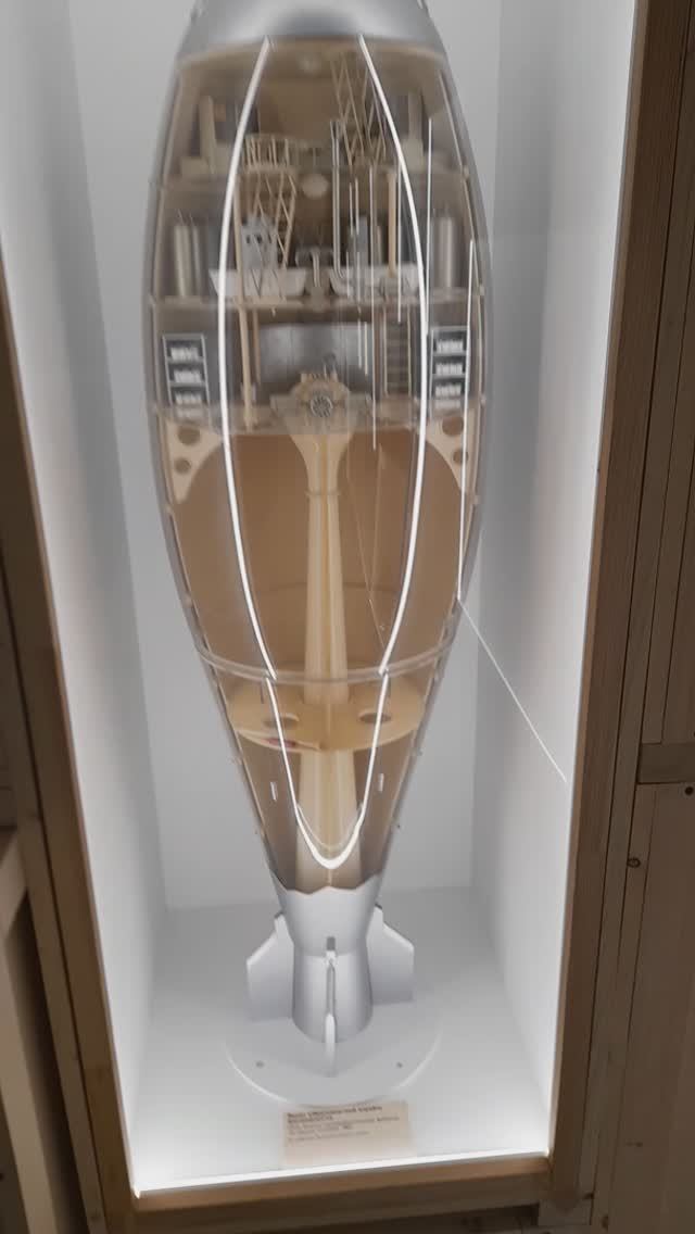 Межпланетный корабль Циолковского, музей Москвы