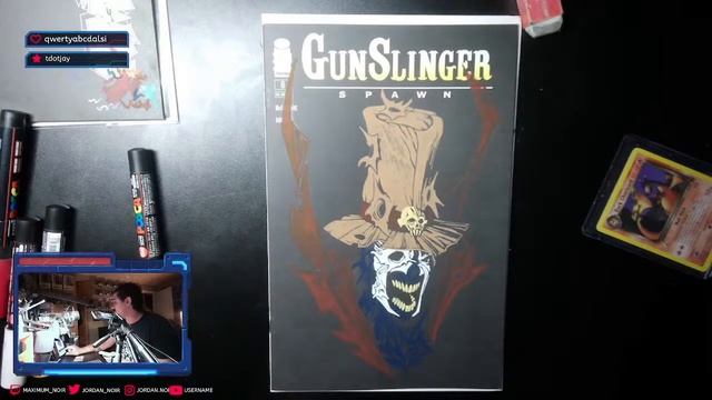 Drawing on Comics -  Gunslinger Spawn