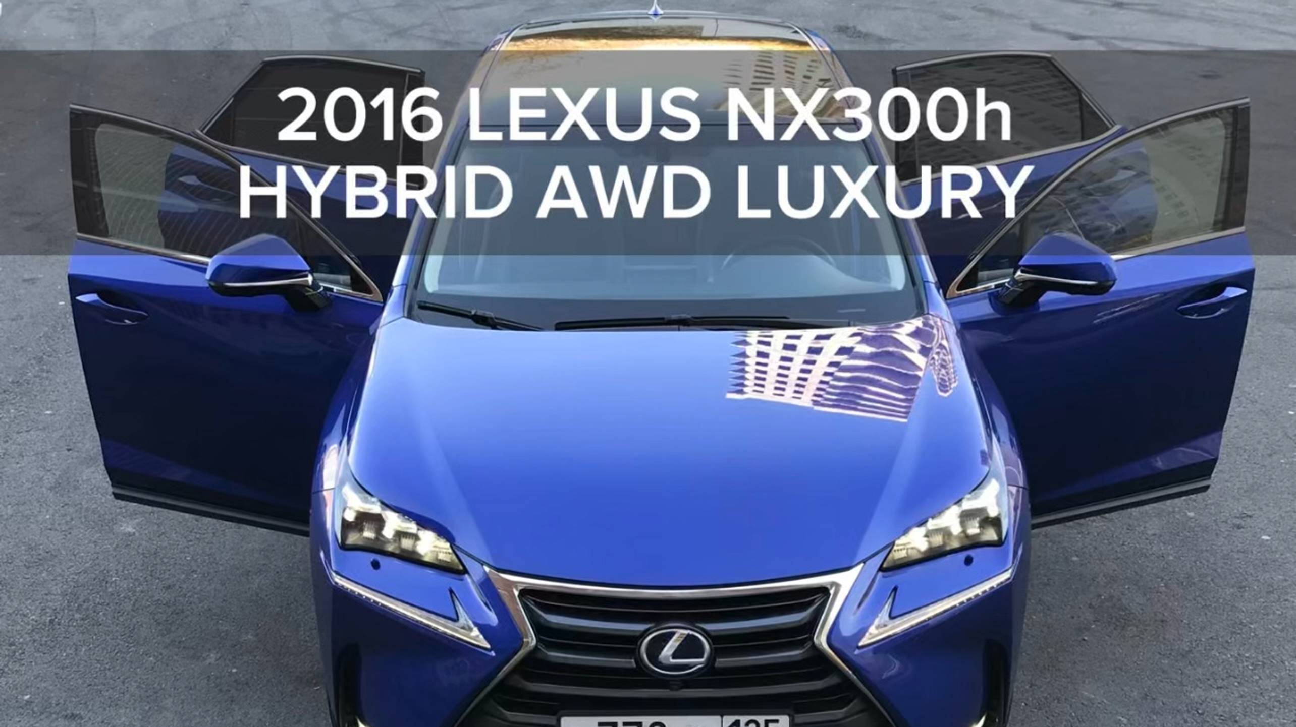 2016 LEXUS NX300h AWD HYBRID EXCLUSIVE