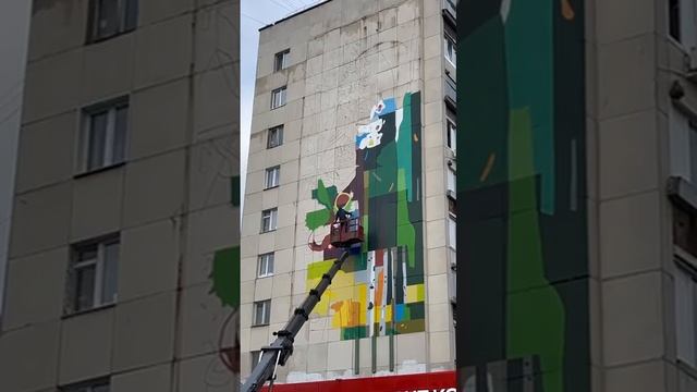 Совсем скоро в Черниковке появится новый мурал.
