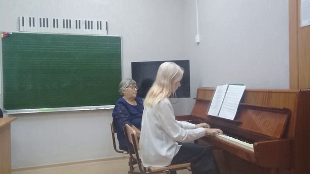 Загибалова Вероника. ДМШ № 24. Фортепианный цикл "Солдатские мечты и будни"