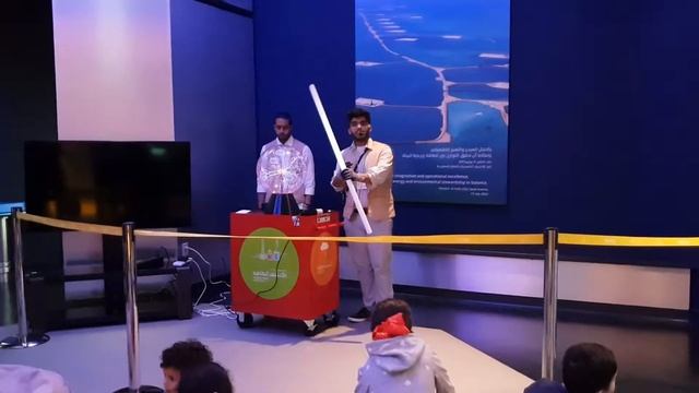 Nikola Tesla Experiment @Ithra Energy Exibit