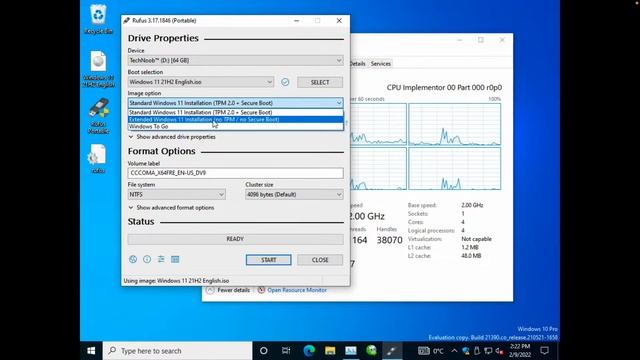 How to Create a Bootable Windows 11 Installation Media that Bypasses the TPM and Secure Boot Checks