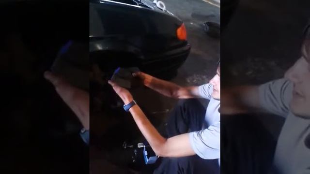 Замена колодок на 14 , брак колодок