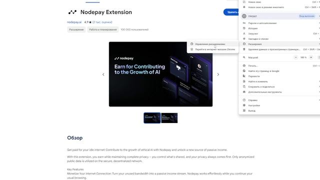 NODEPAY - убийца GRASS 😈 + 500$ ПАССИВНЫЙ Заработок 🔥