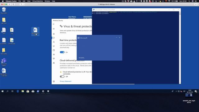 Test vector Emotet - bypass Windows Defender - INCIDE