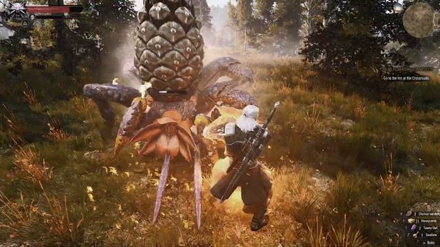Enemy Animation Speed Testing - Witcher 3 Modded