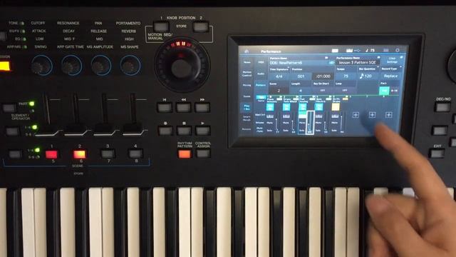 Подробный разговор о Pattern Sequence на Yamaha MODX_MONTAGE