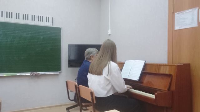 Бжицких Дарья. ДМШ № 24. Три пьесы из сборника "Юность мечтает о космосе"