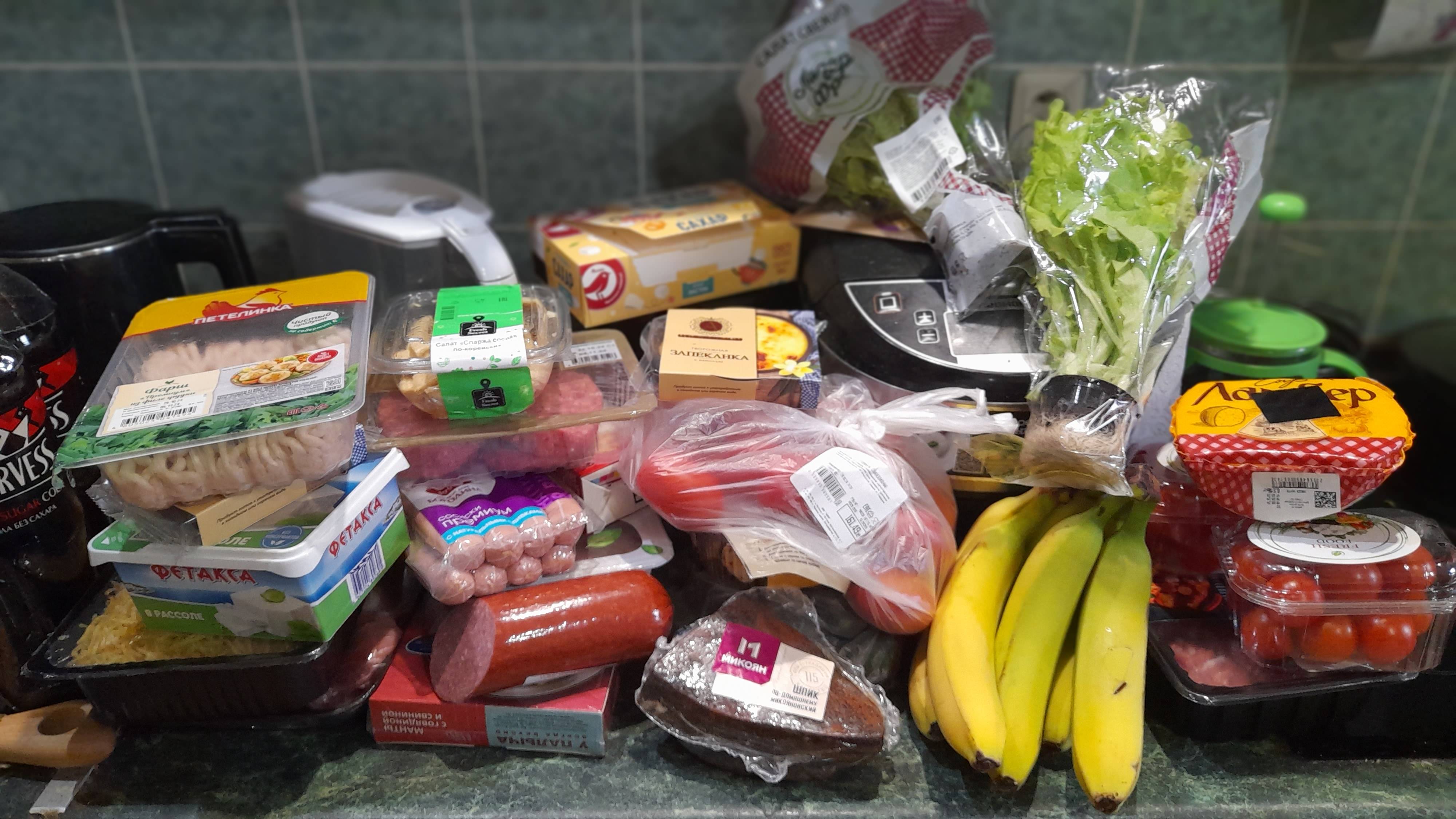 Продуктовые онлайн покупки из Ашан