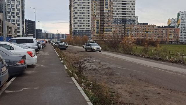 Гаражный проезд в г. Бугры. Нет дороги возле ЖК Новые Горизонты участок 7.