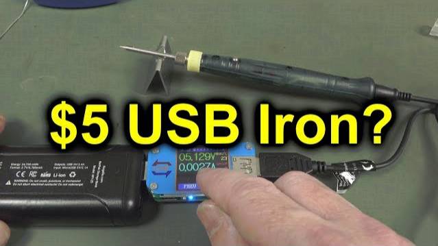 EEVblog #1113 - Is a $5 USB Soldering Iron Useful?