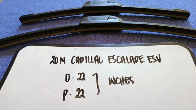 🚗 🚕   2014 Cadillac Escalade ESV Wiper Blade Replacement Size 🔴