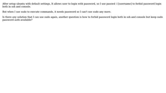 Unix & Linux: Can't sudo after lock password, can I recover from that?