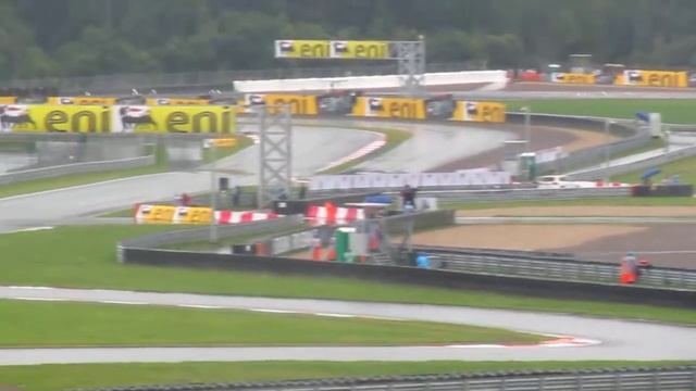 WSBK 2013 8 этап - Moscow Raceway, гонка Суперспорт 1-й круг