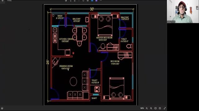 9. Adding Walls for 2BHK House & Other Shortcut Commands l Hidden Commands