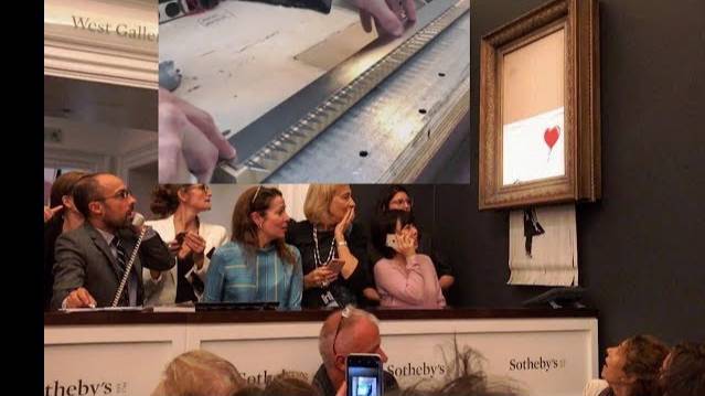 EEVBlog #1131 - £1M Prank - Banksy Artwork Shredded! HOW?