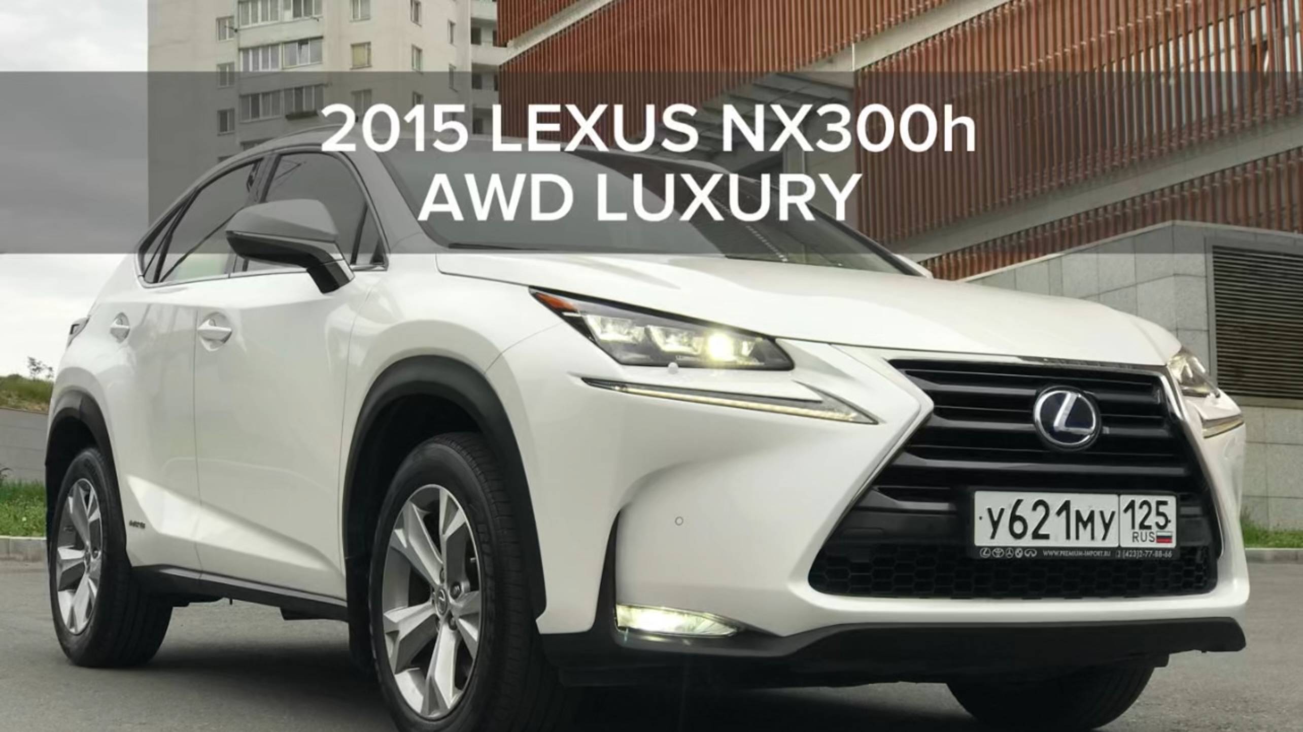 2015 LEXUS NX300h AWD HYBRID LUXURY