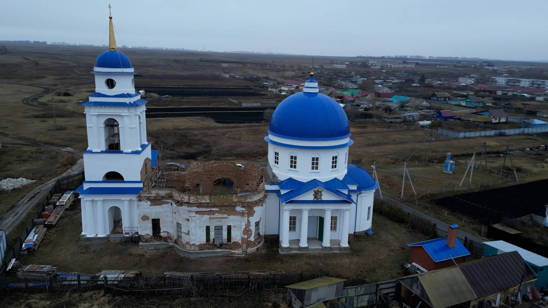 Возрождающийся из руин: храму в Елшанке исполнилось 200 лет