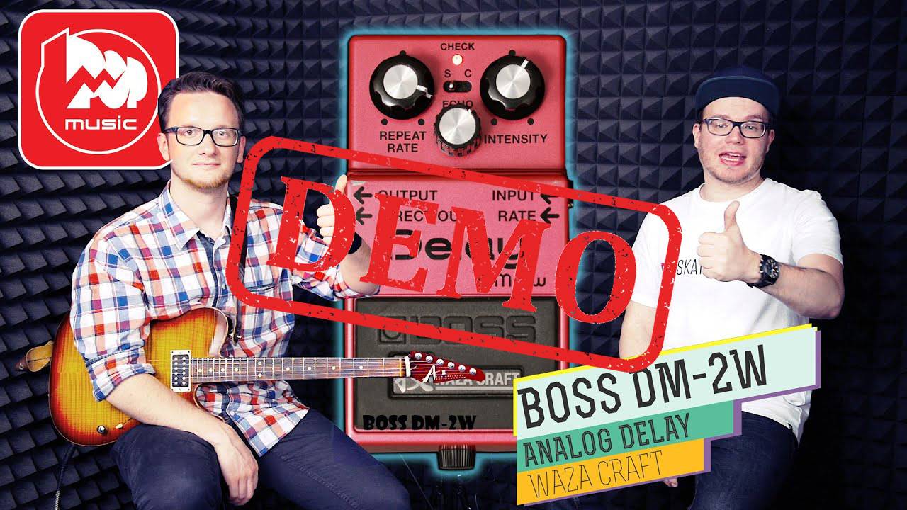 Гитарная педаль BOSS DM-2W - демонстрация звучания