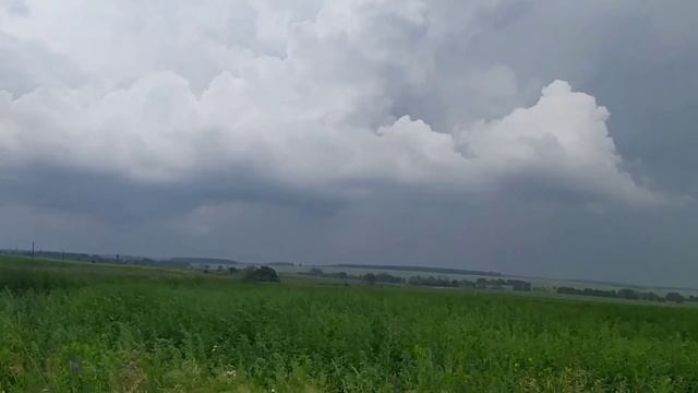 Гроза.Удар молнии в Подмосковье 28.06.21