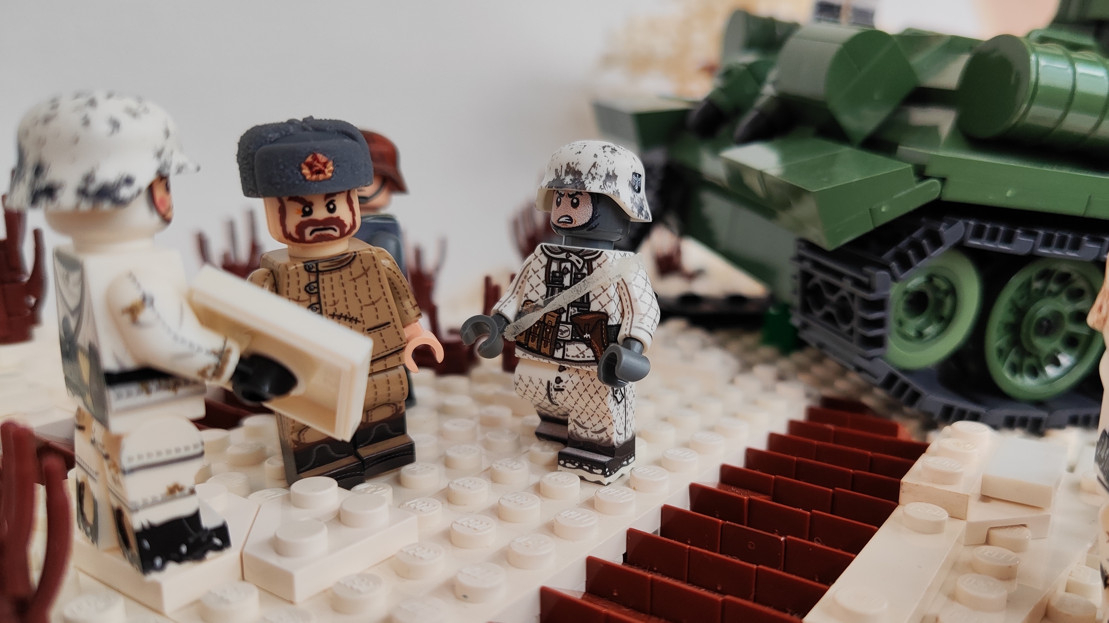 Lego WW2 "Зимняя битва"