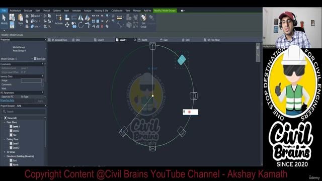 32. Array Commands l Linear  & Radial l Create your Own  Arrangement