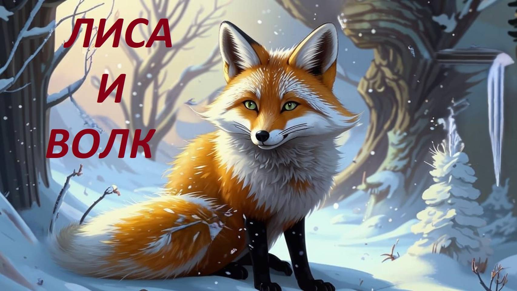 Лиса и волк. Русская народная сказка. Аудиосказка.  Сказки на ночь. Сказки перед сном. Аудиосказки.