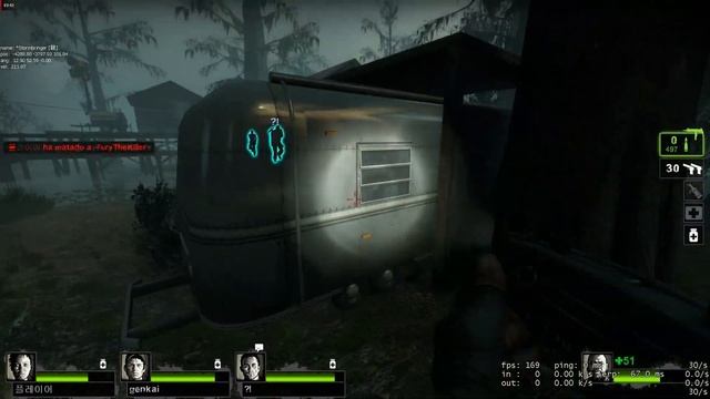 Left 4 Dead 2 Zone mod 121 Swamp fever Con Genkai de Japón