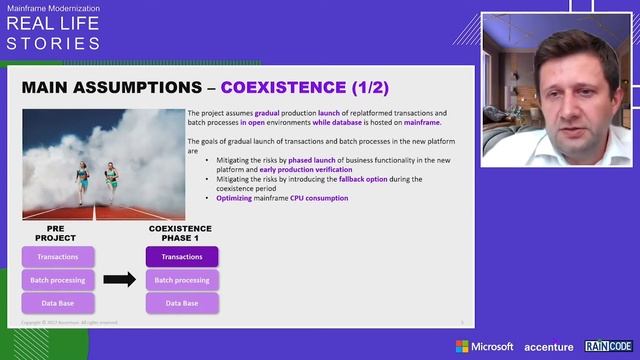 Mainframe Modernization: Real Life Stories Webinar with Piotr Kupsiz from Accenture Episode 02