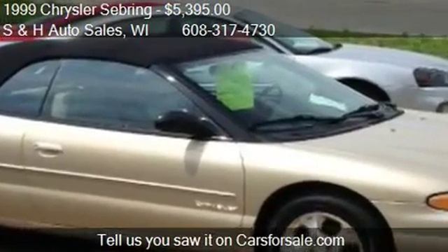 1999 Chrysler Sebring JXi for sale in Galesville, WI 54630 a