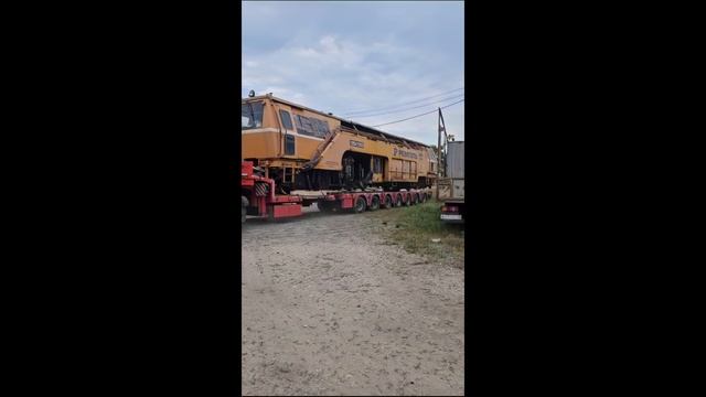 Перевозка путевой техники ВПРС. Мови СТ
