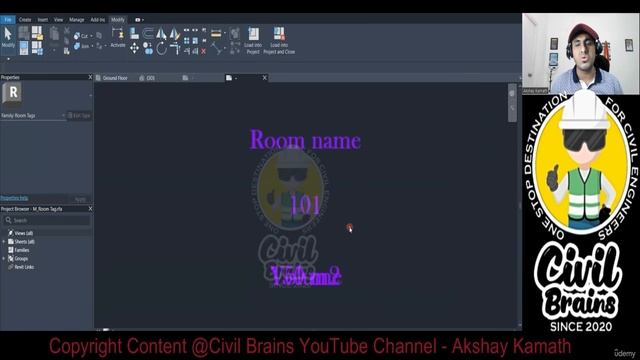 24. Naming of Rooms and Floors for Hostel Building