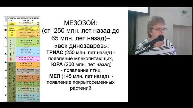 Лекция "Эволюция жизни на Земле"