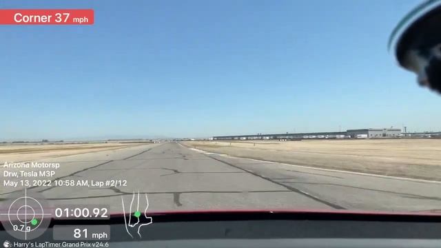 Tesla Model 3 Performance at Arizona Motorsports Park