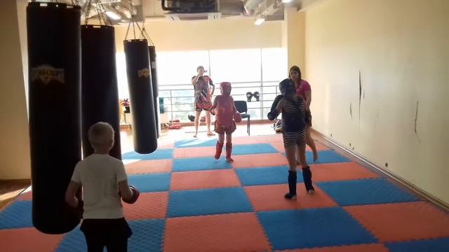 Sparing in children  Спаринг у детей
